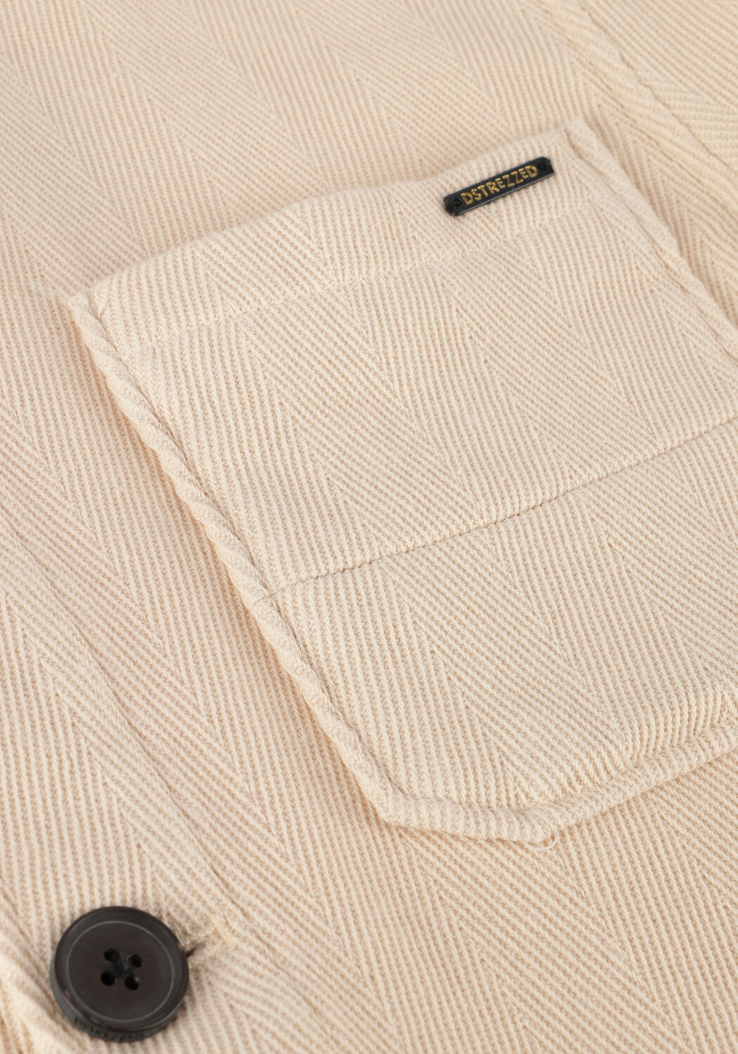 Beige DSTREZZED Overshirt DS_CHORE JACKET - large
