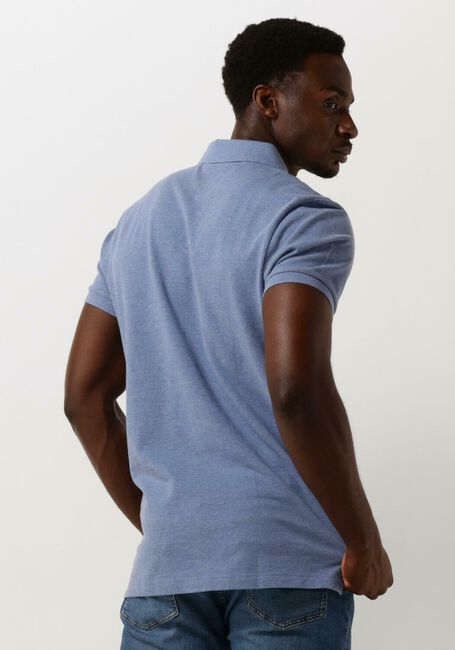Blaue PROFUOMO Polo-Shirt POLO SHORT SLEEVE - large