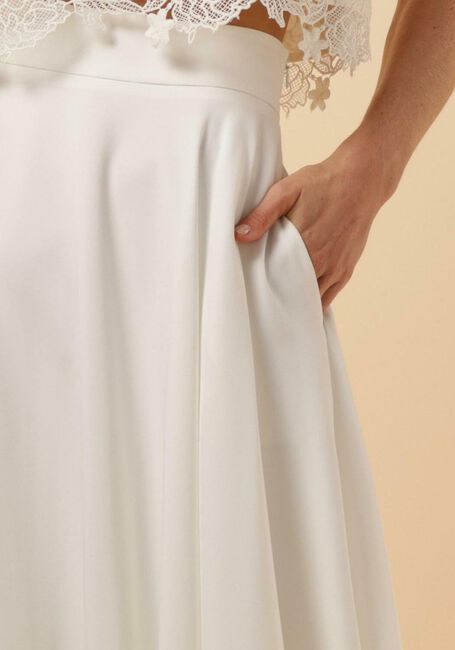 Nicht-gerade weiss Y.A.S.  YASDANIELLE HW MAXI SKIRT - large