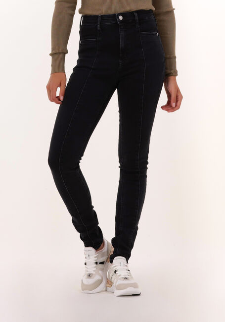 Schwarze CALVIN KLEIN Skinny jeans HIGH RISE SKINNY - large