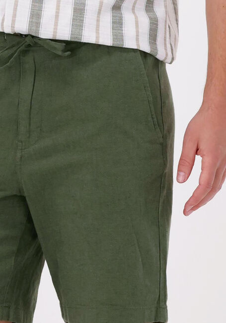 Grüne SELECTED HOMME Kurze Hose SLHCOMFORT-NEWTON LINEN - large