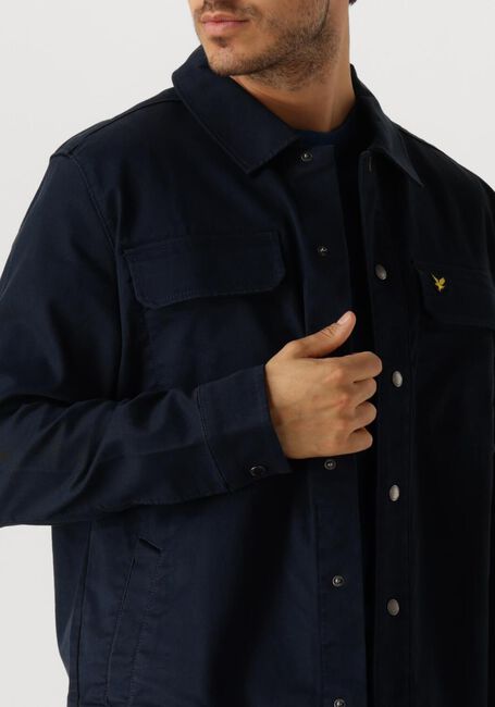 Dunkelblau LYLE & SCOTT Overshirt BEDFORD CORD OVERSHIRT - large