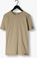 Olive CAST IRON T-shirt SHORT SLEEVE R-NECK COTTON SLUB