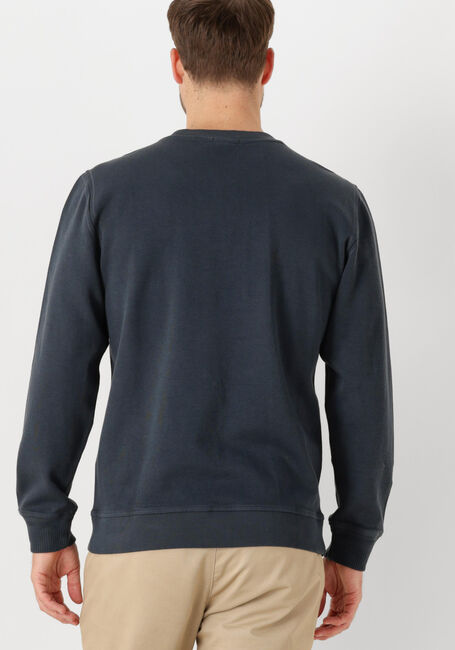 Blaue CAST IRON Pullover LONG SLEEVE R-NECK REGULAR FIT TWILL - large