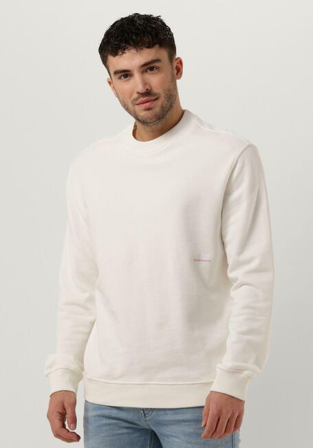 Nicht-gerade weiss PUREWHITE Pullover CREWNECK WITH BIG EMBROIDERY AT BACKSIDE - large