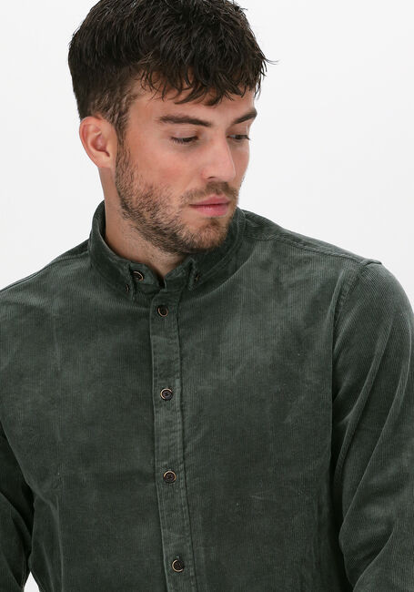 Dunkelgrün ANERKJENDT Casual-Oberhemd AKKONRAD CORD SHIRT - large