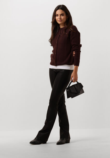 Schwarze KNIT-TED Hose AFKE PANT - large