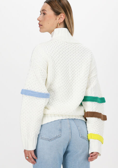 Weiße SILVIAN HEACH Rollkragenpullover SWEATER MIPOL - large