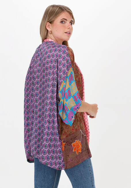 Mehrfarbige/Bunte SISSEL EDELBO Kimono LOTUS SHORT MIX KIMONO - large