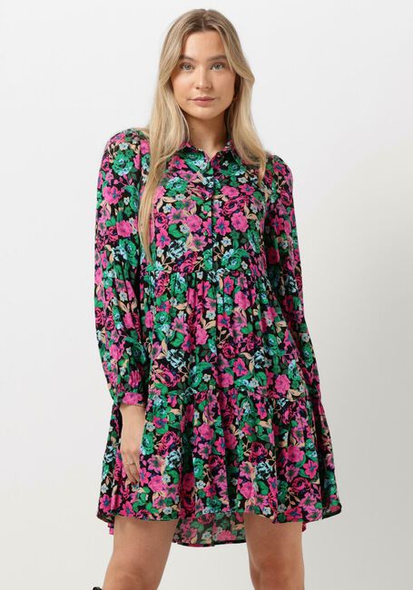Mehrfarbige/Bunte Y.A.S. Minikleid YASMOTORO LS SHIRT DRESS S. - large