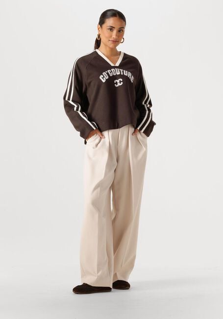 Braune CO'COUTURE Sweatshirt BATUCC COCO V-SWEAT - large