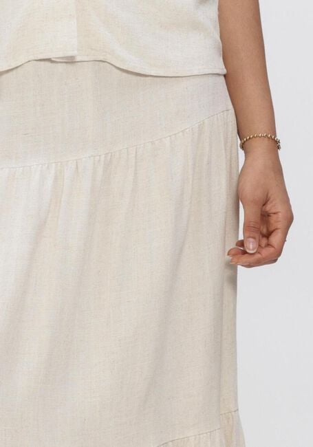 Beige OBJECT Maxirock OBJSANNE MW LONG LAYER SKIRT - large