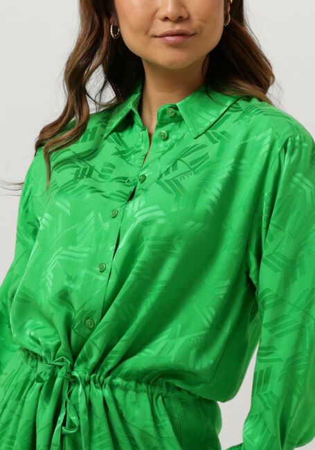 Grüne ALIX THE LABEL Minikleid LADIES WOVEN JACQUARD BLOUSE DRESS - large