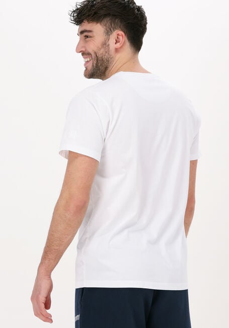 Weiße BLS HAFNIA T-shirt MINI OUTLINE LOGO T-SHIRT - large
