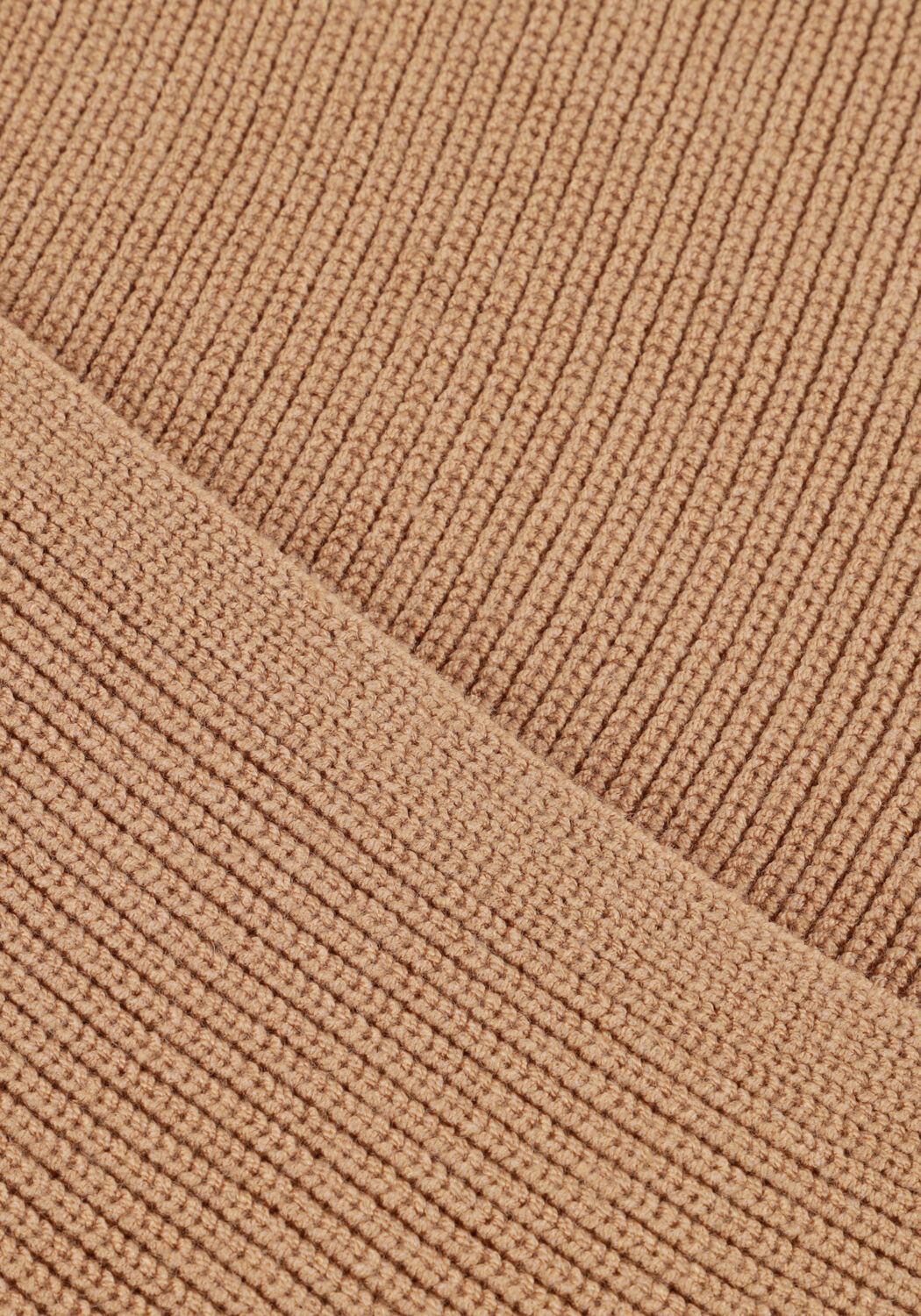 Camelfarbene MSCH COPENHAGEN Pullover MSCHZINELLE RACHELLE WRAP PULLOVER - large