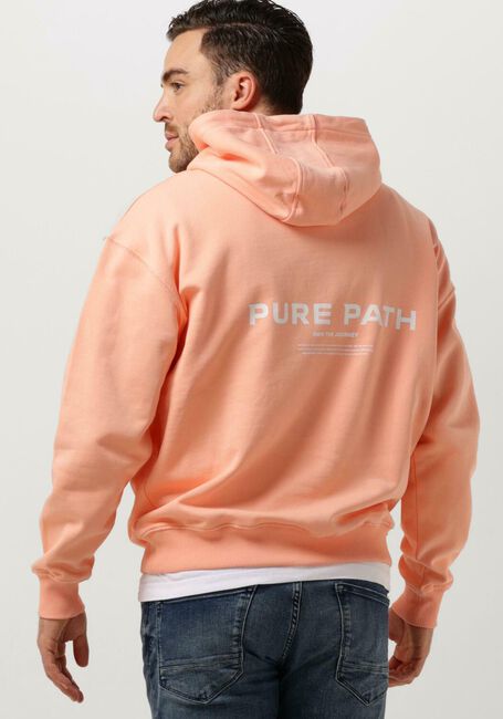 Koralle PURE PATH Pullover HOODIE WITH BACK PRINT AND SMALL FRONTPRINT - large