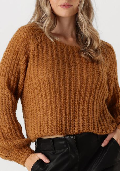 Camelfarbene AMAYA AMSTERDAM Pullover ACE KNITWEAR - large