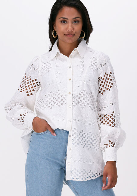 Weiße Y.A.S. Blusen YASHAMALLA LS LONG SHIRT - large