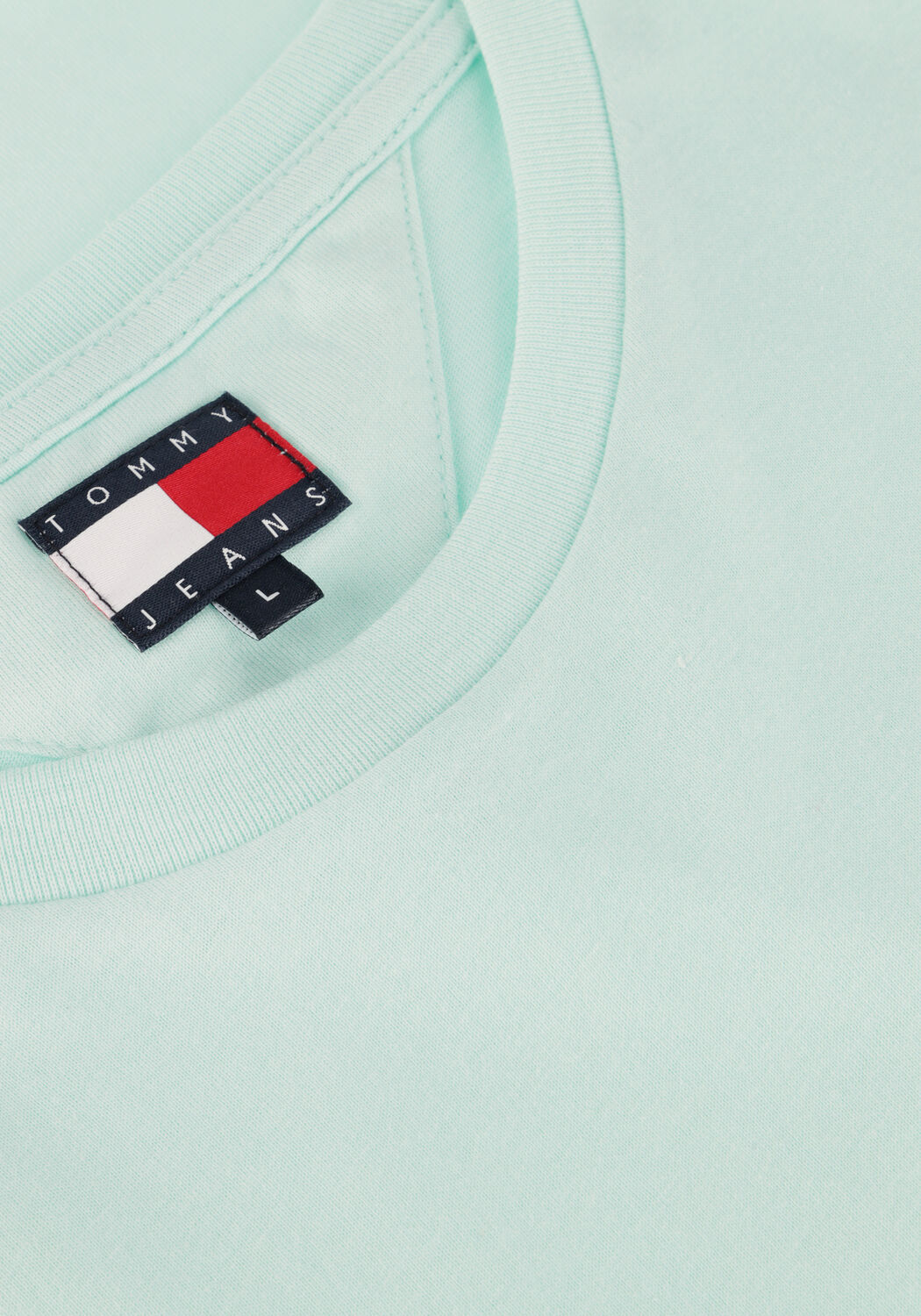 Minze TOMMY JEANS T-shirt TJM XSLIM JASPE HTR TEE EXT - large