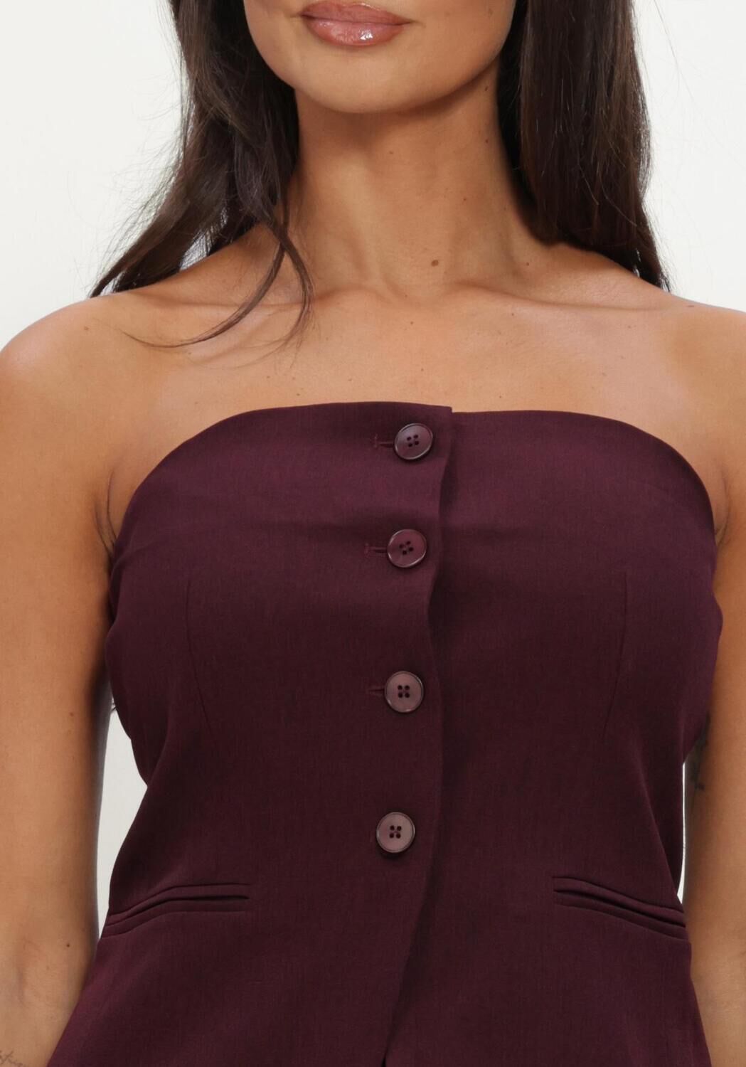 Bordeaux YDENCE Top TOP ASHER - large