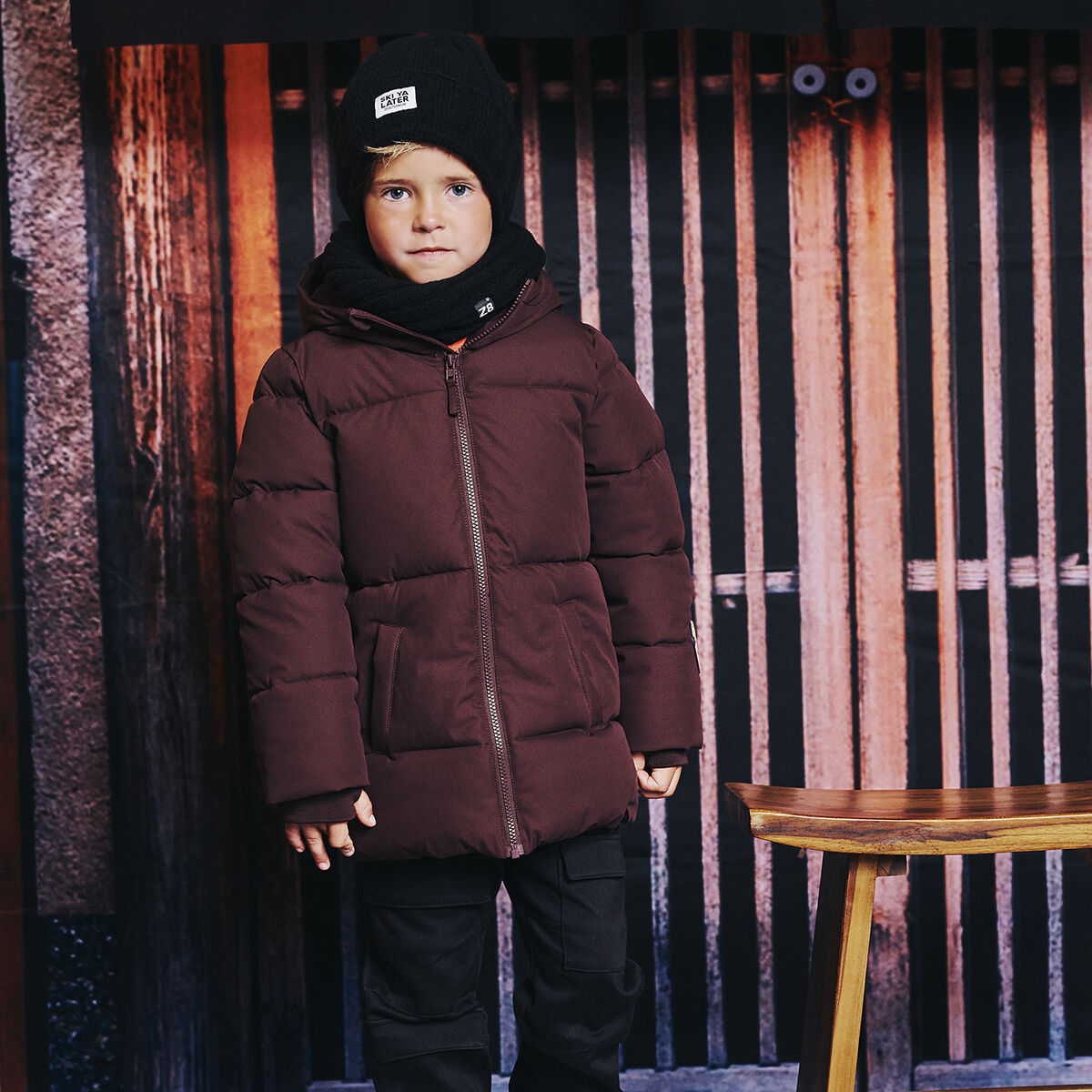 Dunkelblau Z8 Schal INDI - large