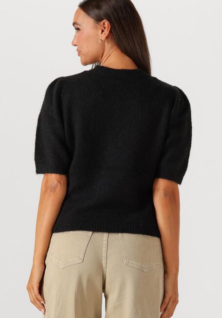 Schwarze Y.A.S. Pullover YASANNE SS KNIT PULLOVER - large