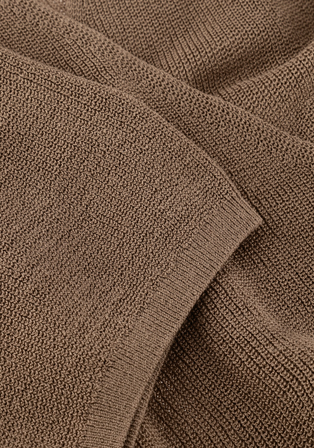 Braune ANOTHER LABEL Pullover & Cardigans ALLINI KNITTED PULL S/S/ - large