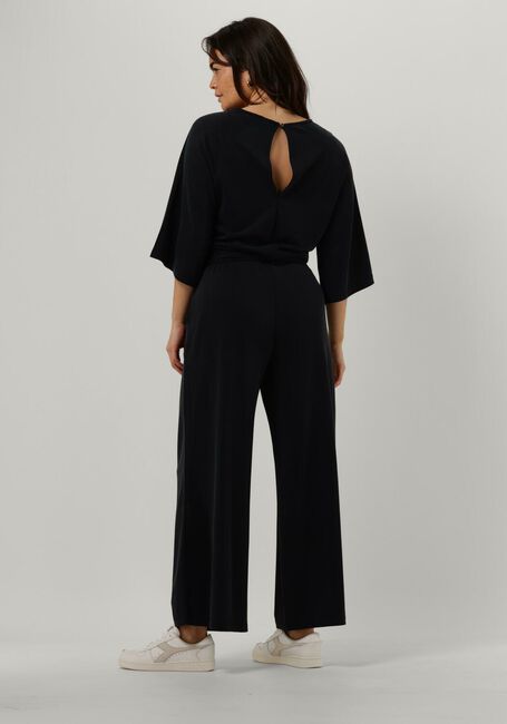 Schwarze SUMMUM Jumpsuit JUMPSUIT WASHED MODAL - large