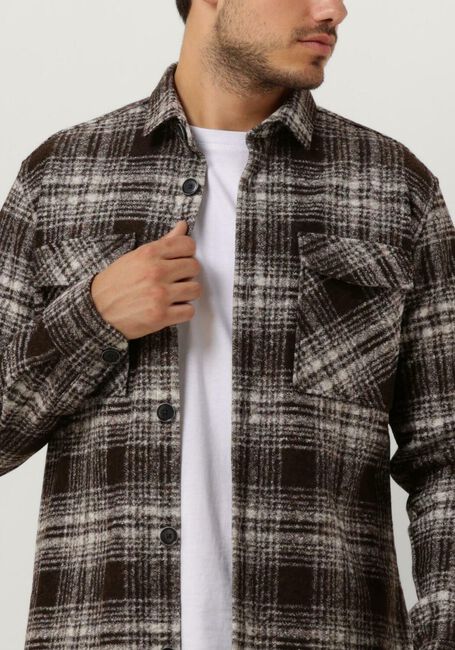 Braune GENTILUOMO Overshirt S8260-982 - large