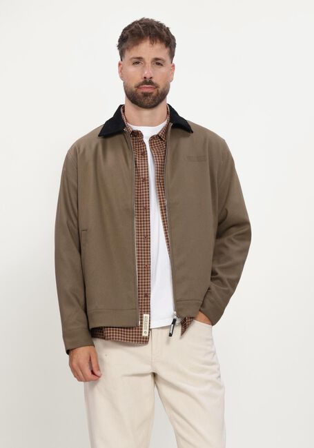 Khaki WOODBIRD Jack WBPON NICKLE WORK JACKET - large