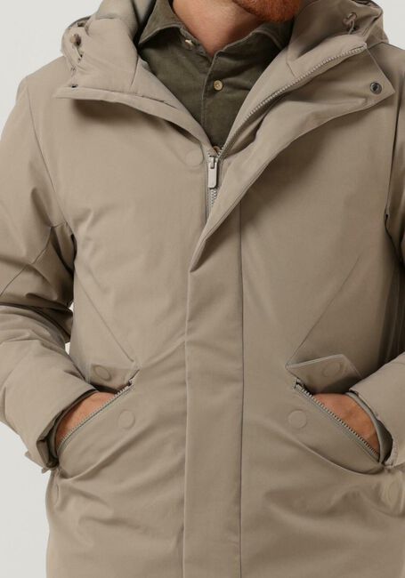 Taupe PUREWHITE Parkas LONG PARKA - large