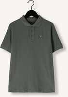 Grüne LYLE & SCOTT T-shirt LINEN POLO SHIRT Grüne LYLE & SCOTT T-shirt LINEN POLO SHIRT - medium