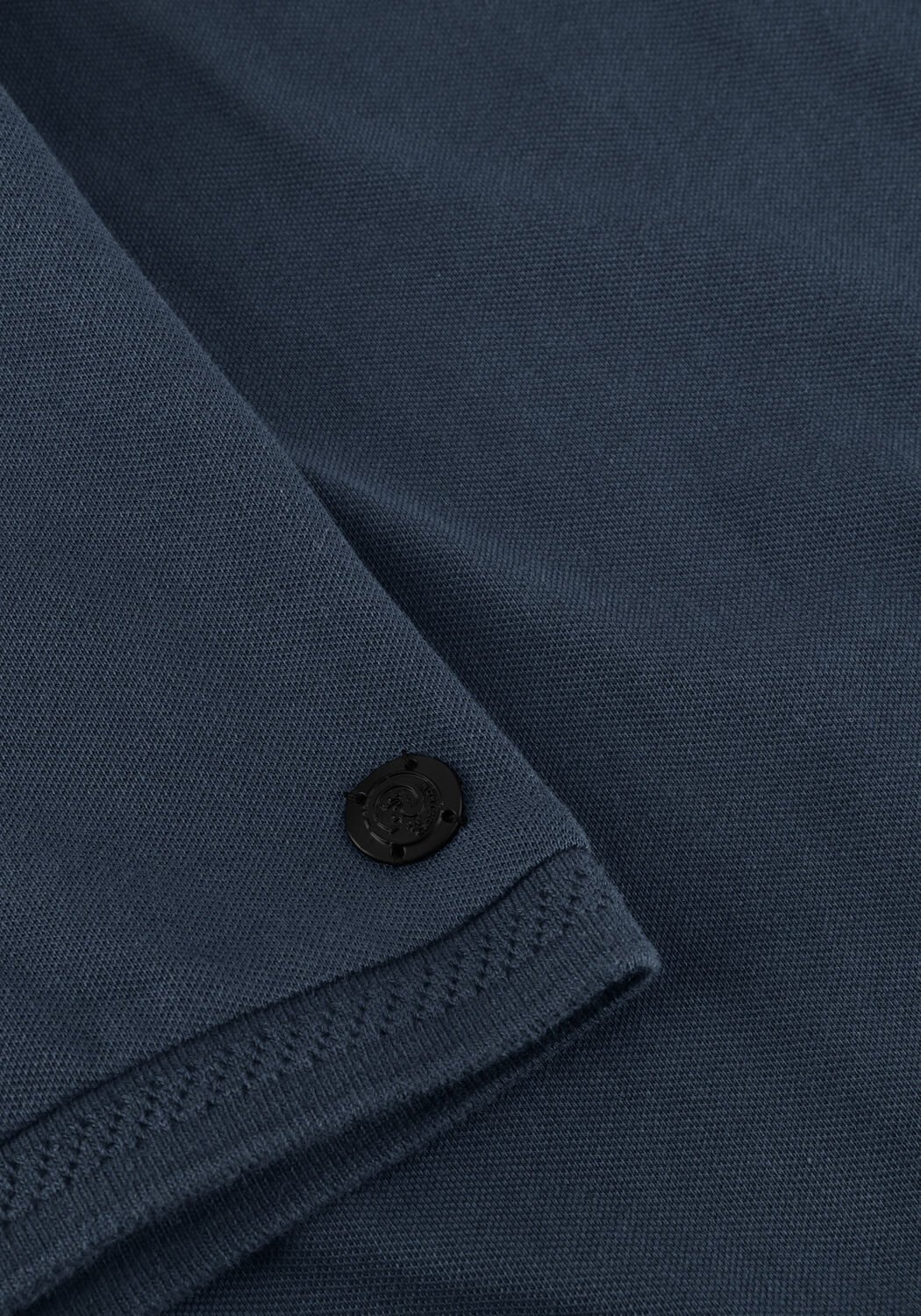 Dunkelblau CAST IRON Polo-Shirt SLIM FIT FINE PIQUE ESSENTIAL - large