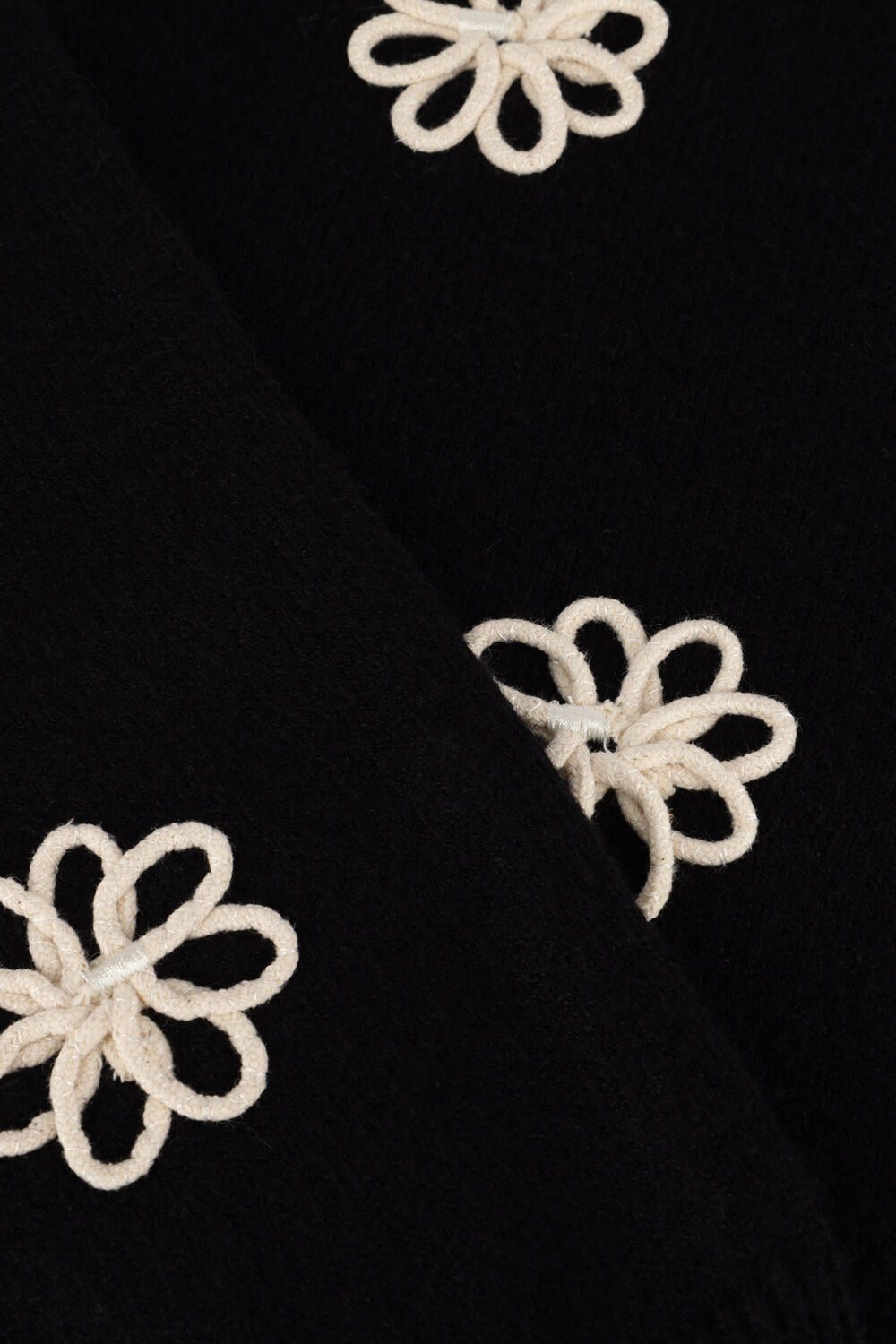 Schwarze OBJECT Pullover OBJLANEY RUBIN LS PULLOVER E DIV - large