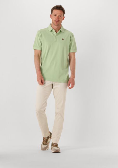 Grüne PME LEGEND Polo-Shirt PIQUE GARMENT DYE - large