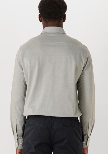 Graue PROFUOMO Klassisches Oberhemd SHIRT X-CUTAWAY JAPANESE KNITTED - large
