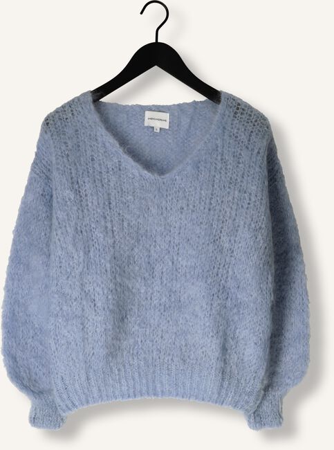 Hellblau AMERICAN DREAMS Pullover MILANA LS MOHAIR KNIT Omoda