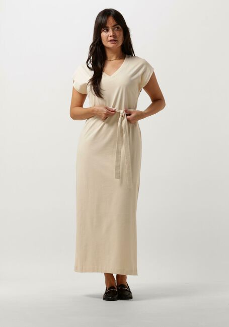 Beige SELECTED FEMME Maxikleid SLFESSENTIAL SL V-NECK ANKLE DRESS NOOS - large