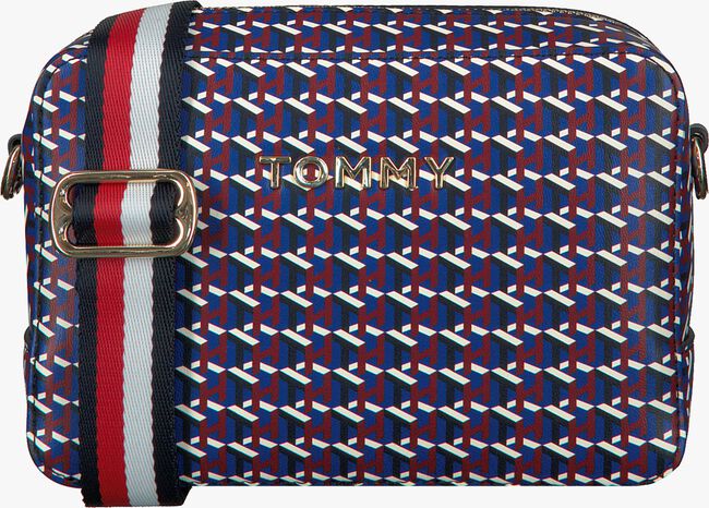 Mehrfarbige/Bunte TOMMY HILFIGER Umhängetasche ICONIC TOMMY CROSSOVER - large