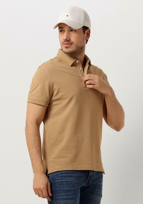 Khaki TOMMY HILFIGER Polo-Shirt 1985 SLIM POLO - large
