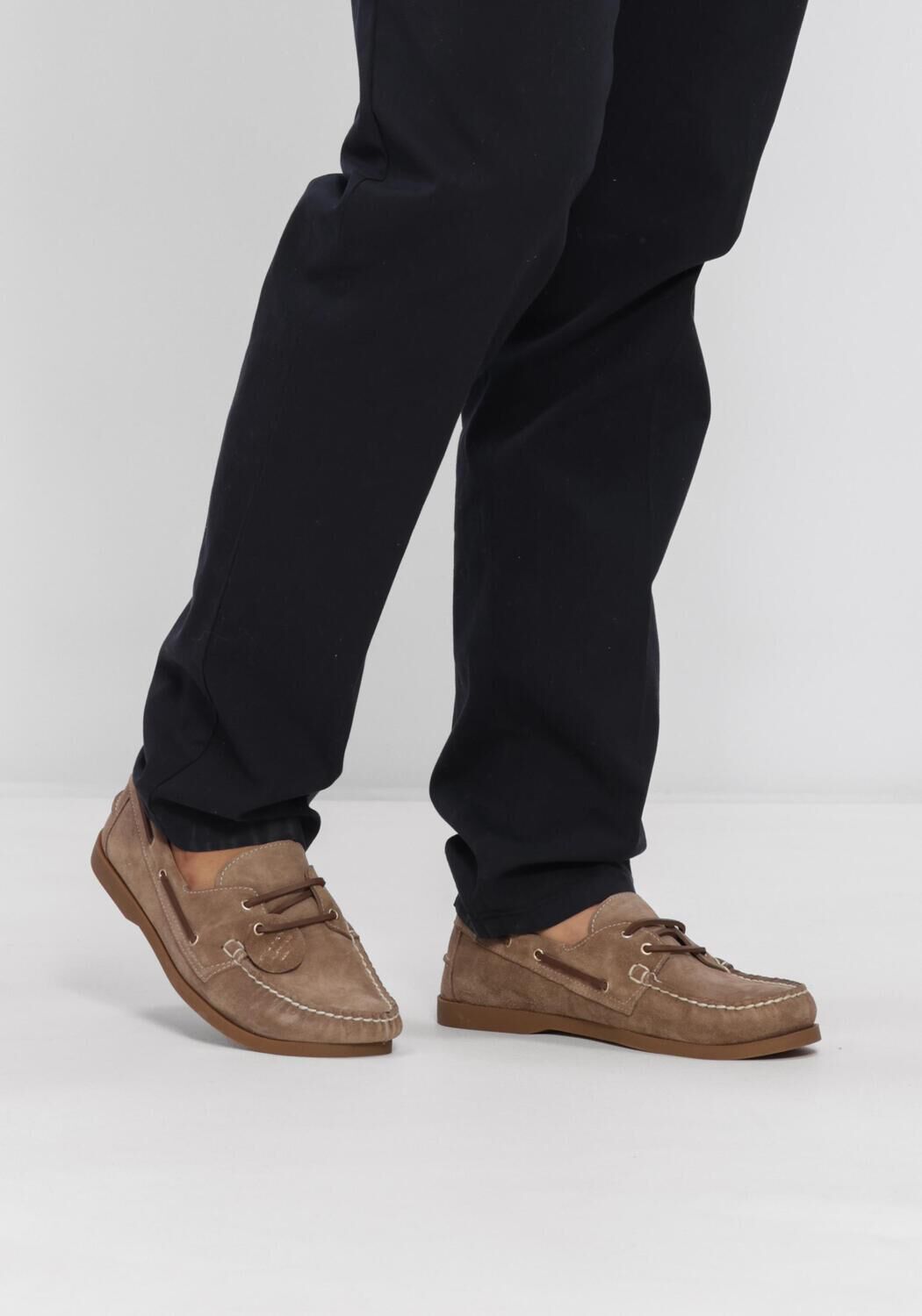 Taupe STEFANO LAURAN Schn&uuml;rschuhe 12736 - large