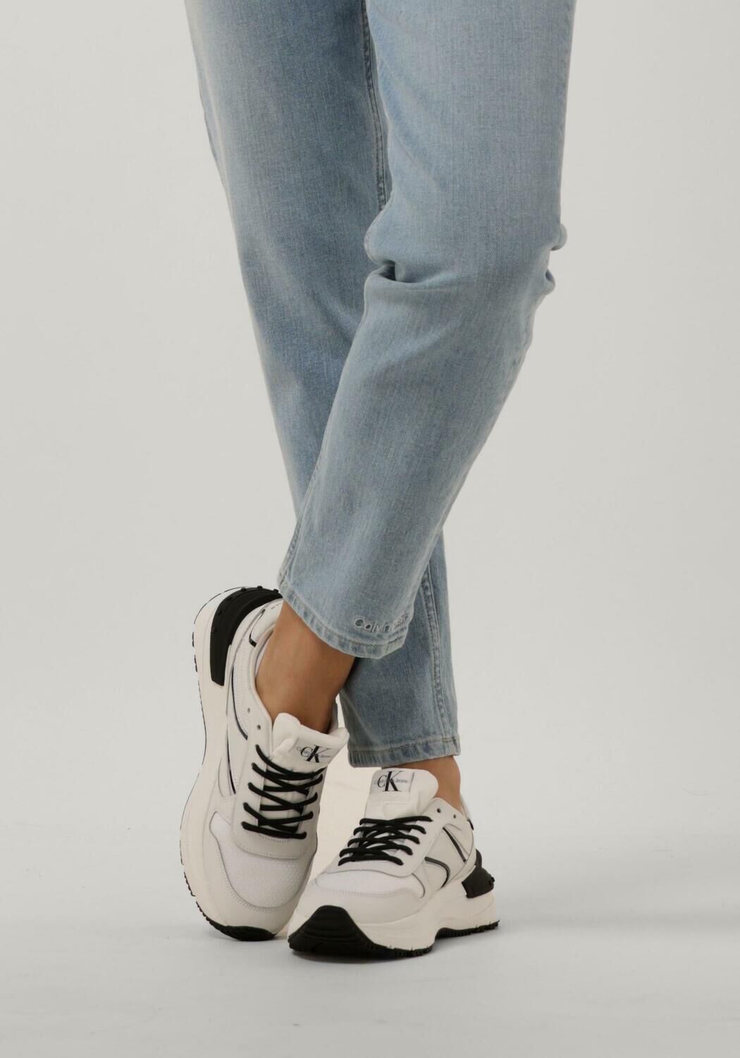 Wei&szlig;e CALVIN KLEIN Sneaker Low CHUNKY RIBBON - large