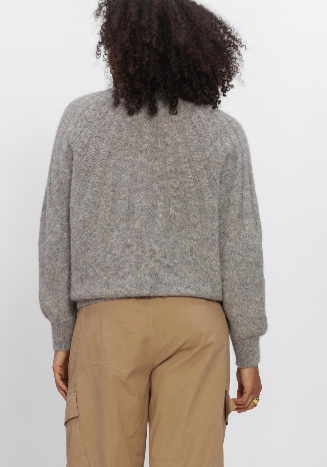 Hellgrau BY-BAR Pullover ZOE PULLOVER - large