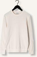 Ecru PROFUOMO Pullover STRUCTURE CREW NECK Ecru PROFUOMO Pullover STRUCTURE CREW NECK - medium