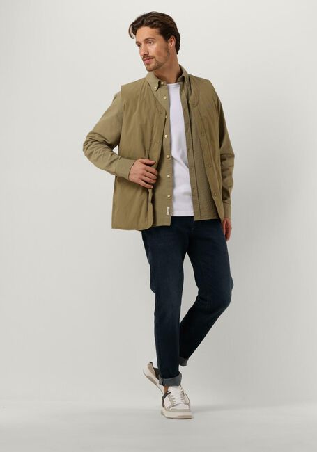 Olive FORÉT Overshirt BUSH SEERSUCKER SHIRT - large