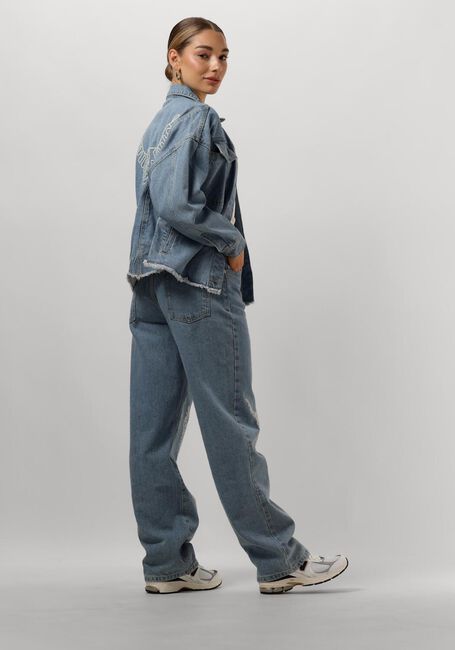 Hellblau ALIX THE LABEL Jeansjacke LADIES WOVEN DENIM JACKET - large