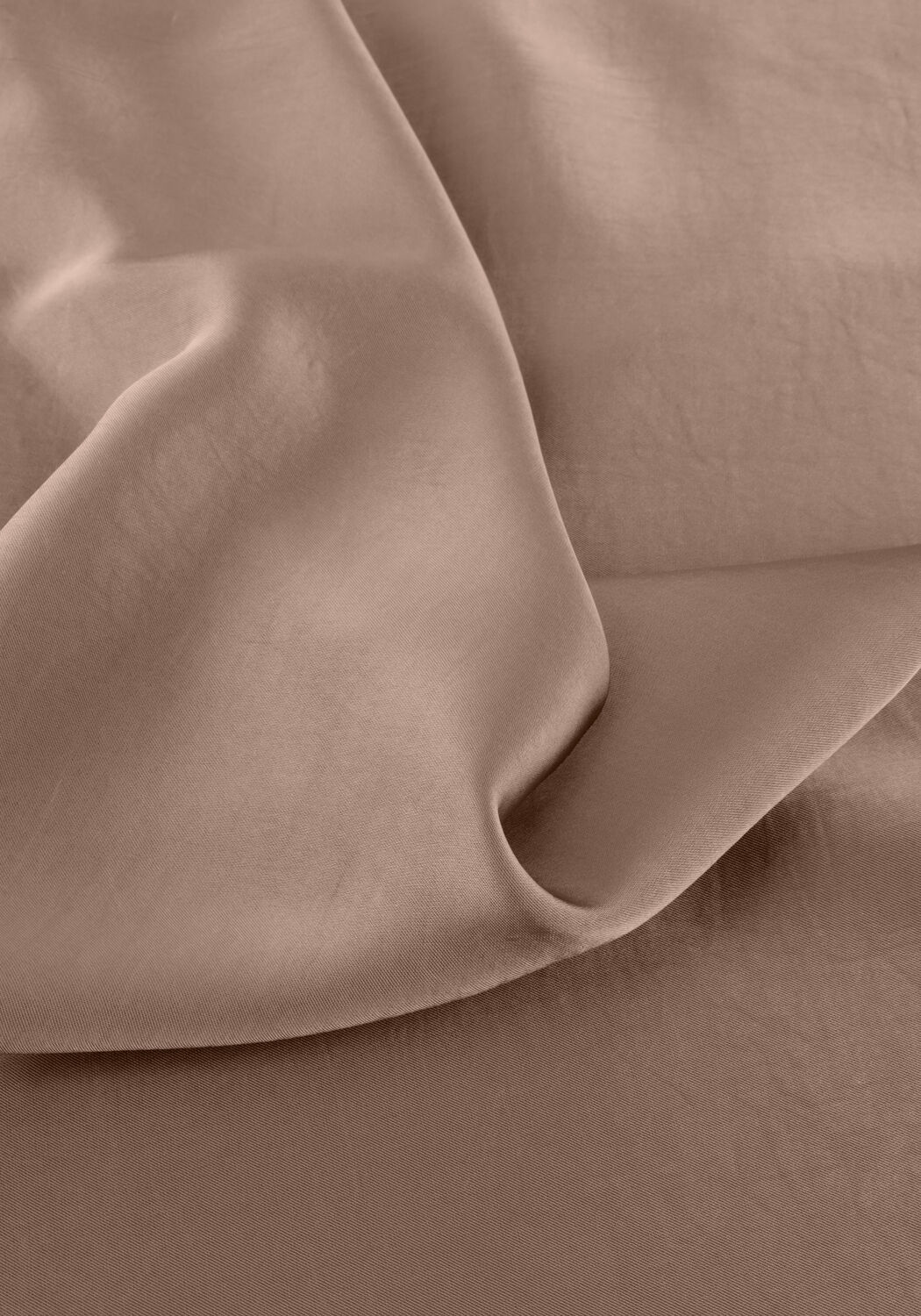 Taupe NEO NOIR Maxirock VICKY HEAVY SATEEN SKIRT - large