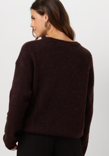 Braune VANILIA Pullover ABIGAIL STRUCTURED SWEATER - large