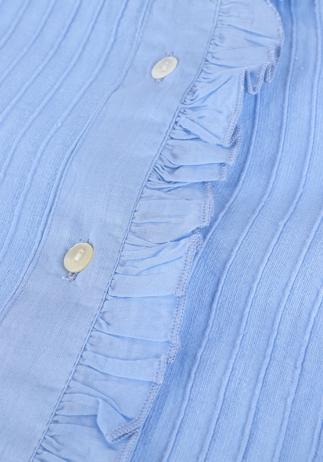 Hellblau ANTIK BATIK Blusen YVONNE BLOUSE - large