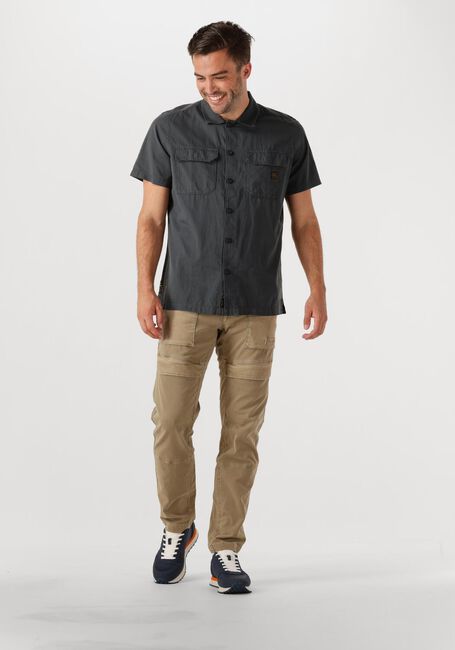 Dunkelgrau PME LEGEND Casual-Oberhemd SHORT SLEEVE SHIRT CTN  BEDFORD - large